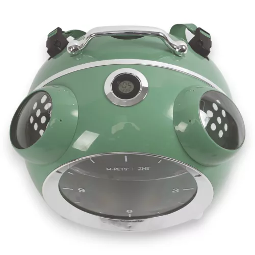 M-PETS Sixties macskaszállító vekker forma hő és páramérővel 42x30x43cm zöld