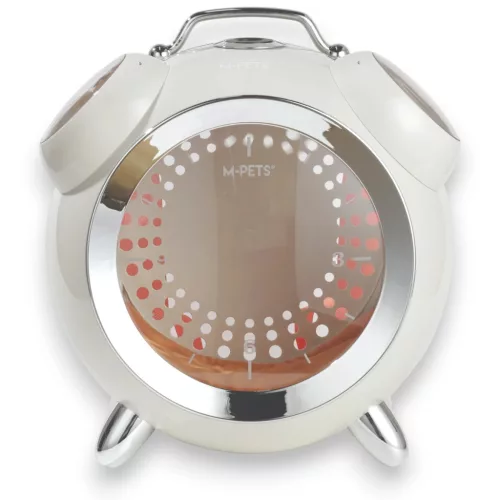 M-PETS Sixties macskaszállító vekker forma hő és páramérővel 42x30x43cm fehér