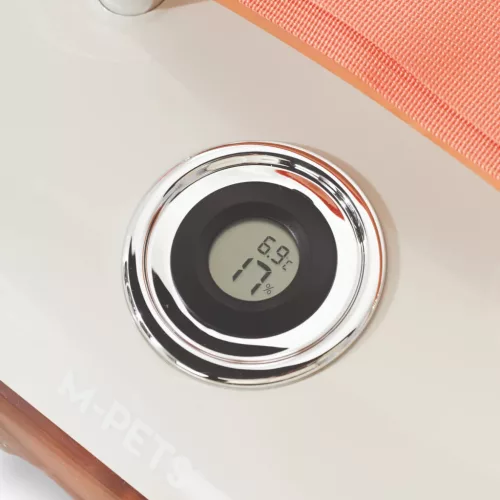 M-PETS Sixties macskaszállító vekker forma hő és páramérővel 42x30x43cm fehér