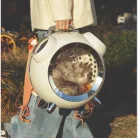 M-PETS Sixties macskaszállító vekker forma hő és páramérővel 42x30x43cm fehér