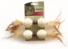 M-PETS Natura súlyzók macskajáték 24x4,5x4,5cm 2db