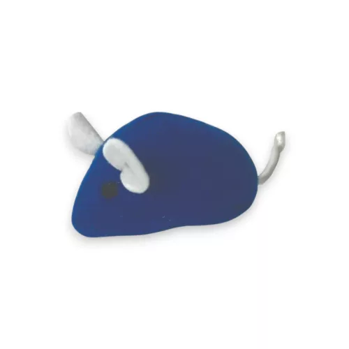 M-PETS macskajáték textil egerek 6cm 1db kék