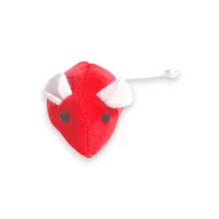 M-PETS macskajáték textil egerek 6cm 1db piros