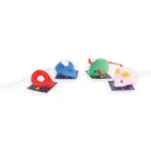 M-PETS macskajáték textil egerek 6cm 60db-os utántöltő