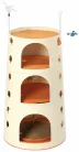 M-PETS Burana Eco macskabútor 49,5x49,5x88cm újrahasznosított műanyag