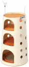 M-PETS Burana Eco macskabútor 49,5x49,5x88cm újrahasznosított műanyag