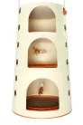 M-PETS Burana Eco macskabútor 49,5x49,5x88cm újrahasznosított műanyag
