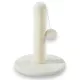 M-PETS My First Cat Tree macskakaparó pompommal 24x36cm oszlop d.5cm fehér 