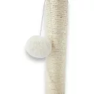 M-PETS My First Cat Tree macskakaparó pompommal 24x36cm oszlop d.5cm fehér 