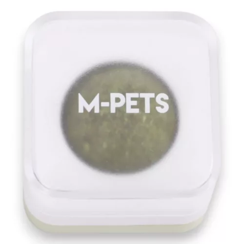 M-PETS Herball macskamenta golyó rögzíthető tartóban 4,5cm (golyó 2,8cm)