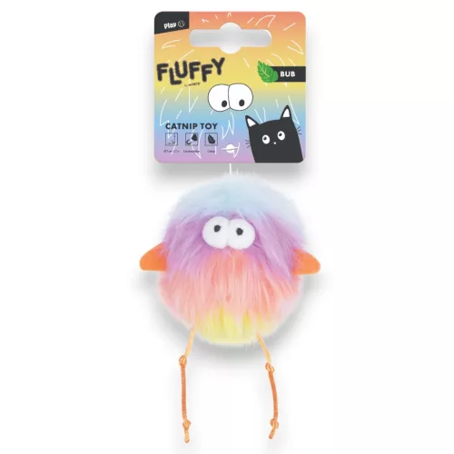 M-PETS Fluffy macskajáték macskamentával 7cm