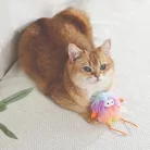 M-PETS Fluffy macskajáték macskamentával 7cm