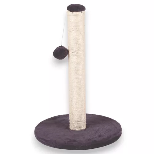 M-PETS My Second Cat Tree macskakaparó pompommal 30x48cm oszlop d.6cm szürke
