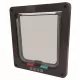 M-PETS Doras 4 irányú macskaajtó 195x190mm/169x160mm barna