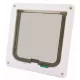 M-PETS Doras 2 irányú macskaajtó 195x190mm/169x160mm fehér
