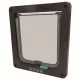 M-PETS Doras 2 irányú macskaajtó 195x190mm/169x160mm barna