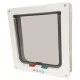 M-PETS Doras 4 irányú alagutas macskaajtó L 250x233mm/208x192mm fehér