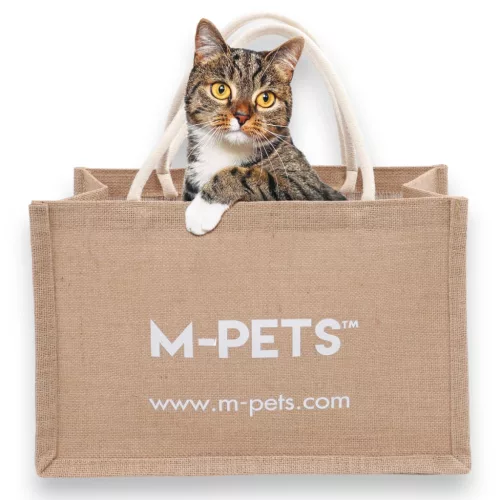 M-PETS vászon táska 37x26x17cm
