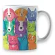 M-PETS PetFamily kutyás cicás kerámia bögre (350ml)