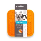 M-PETS Lecca falásgátló nyalószőnyeg S 15x15x1cm narancssárga