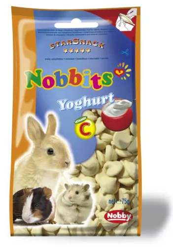 Nobby Nobbits drops joghurtos jutalomfalat rágcsálóknak 75g