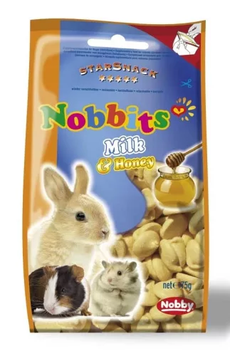 Nobby Nobbits drops mézes jutalomfalat rágcsálóknak 75g