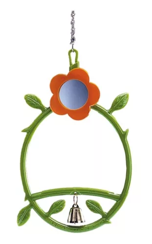 Nobby madárjáték hinta tükörrel 17cm