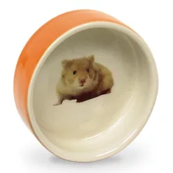 Nobby kerámia tál hörcsögnek 55ml 7,5cm narancs