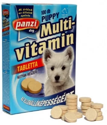 Cani-Tab Puppy kölyökkutya multivitamin tabletta 100db