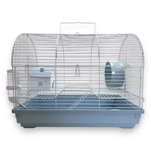 Petportal Arcadia hörcsögketrec szett 47x30x38cm kék