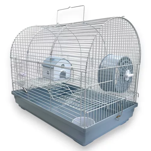 Petportal Arcadia hörcsögketrec szett 47x30x38cm kék
