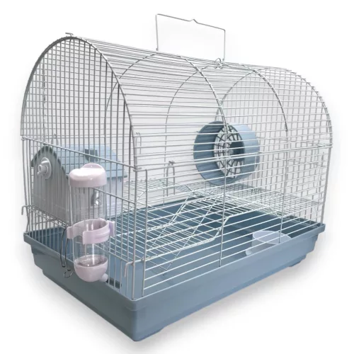 Petportal Arcadia hörcsögketrec szett 47x30x38cm kék