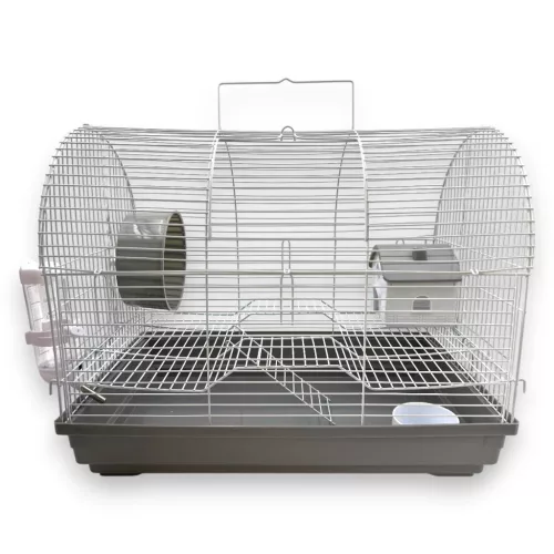 Petportal Arcadia hörcsögketrec szett 47x30x38cm szürke