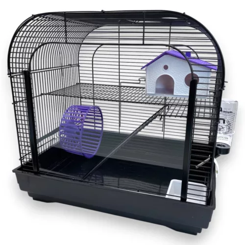 Petportal Vista ketrec kivehető átlátszó oldalfallal 40x30x38cm
