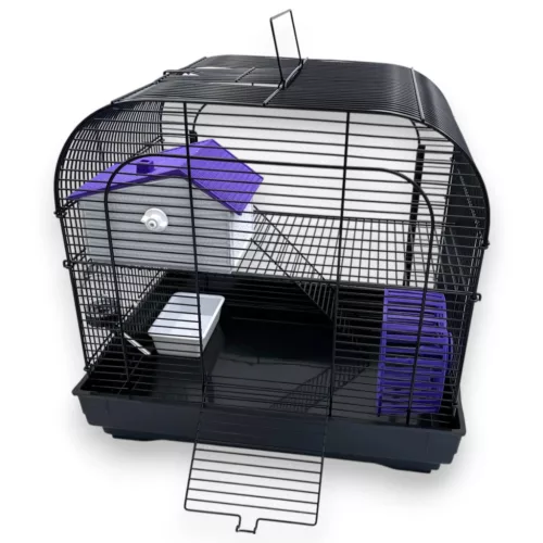Petportal Vista ketrec kivehető átlátszó oldalfallal 40x30x38cm