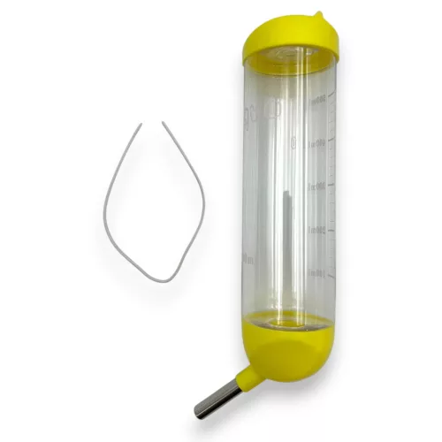 Navo fémcsőrös rágcsáló itató nyulaknak 500ml sárga
