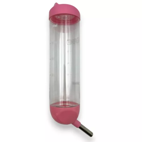Navo fémcsőrös rágcsáló itató nyulaknak 500ml rózsaszín