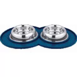 Fémtál dupla gumi tálcával