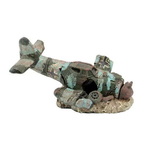 Dekor repülő roncs 8 x 4,5 x 4,5 cm