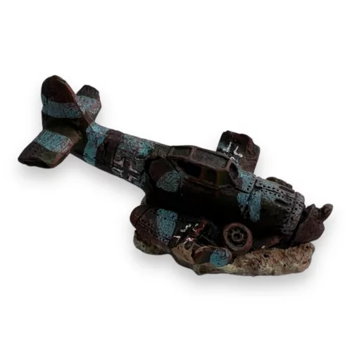 Dekor repülő roncs 8 x 4,5 x 4,5 cm