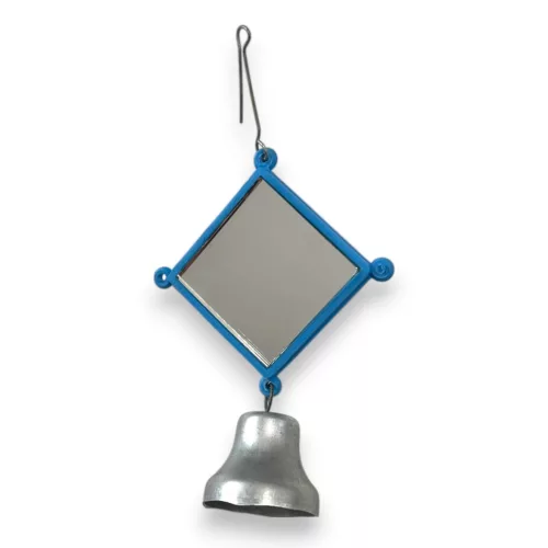 Madárjáték tükör csengővel 9cm