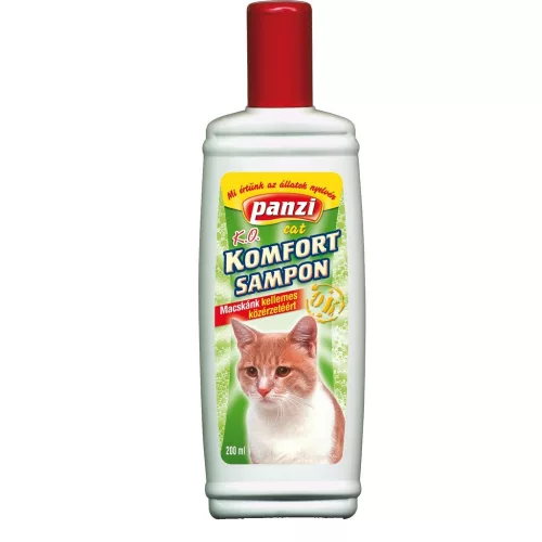 Panzi macskasampon 200ml komfort