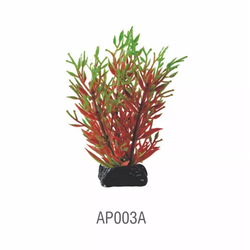 Aqua Syncro műnövény AP bliszteres 4" 10cm 003A (PIROS-ZÖLD)