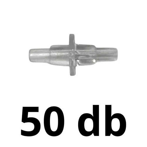 Akváriumi levegőcső toldó 4mm/6mm csőhöz ATC-02 50db