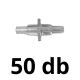 Akváriumi levegőcső toldó 4mm/6mm csőhöz ATC-02 50db