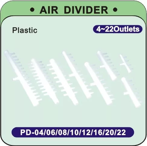 Akváriumi levegőelosztó 4 kimenetes PD-04