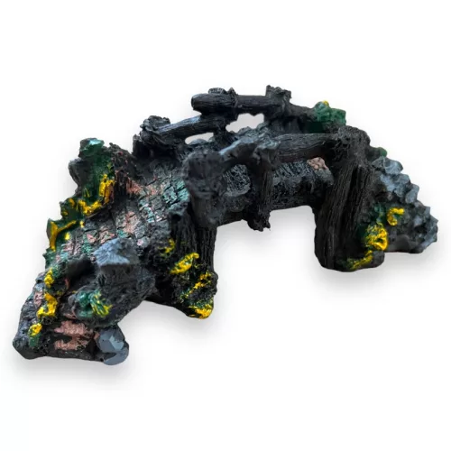 Akváriumi dekoráció PO-028 kis híd 15x6x5cm