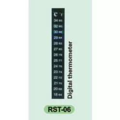 Resun akváriumi LCD hőmérő hosszú RST-06