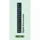 Resun akváriumi LCD hőmérő hosszú RST-06