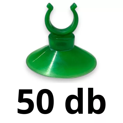 Csőtartó tapadókoronggal 12mm-es csőhöz STC-12 50db